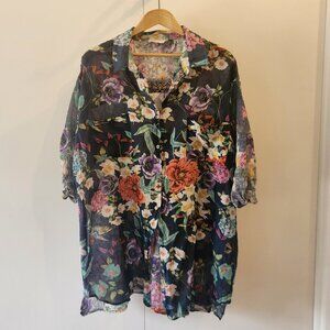 Johnny Was Paria Shirt Dress